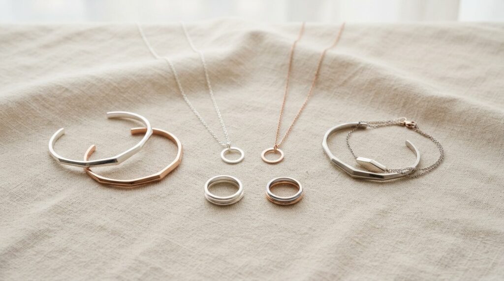 High-end fashion flat lay photography, 16:9 aspect ratio, pr